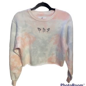 Hollister cropped sweater